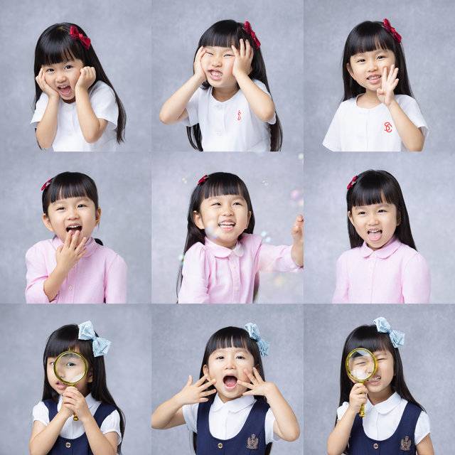 入學九宮格（含全底片）（3套服裝）