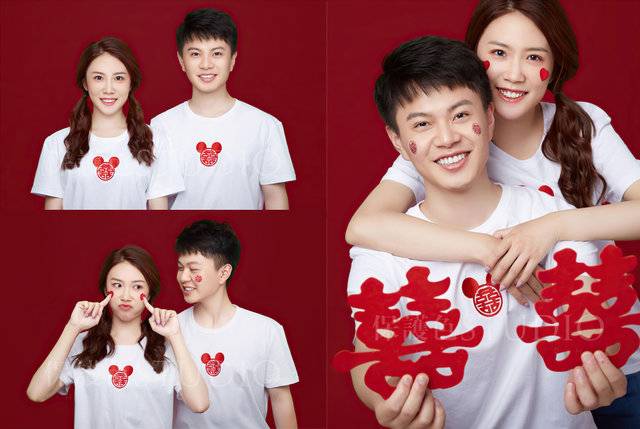 结婚登记照+官宣套餐（大声宣布我们领证啦）