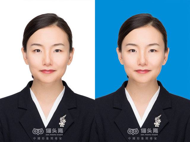 证件照换底