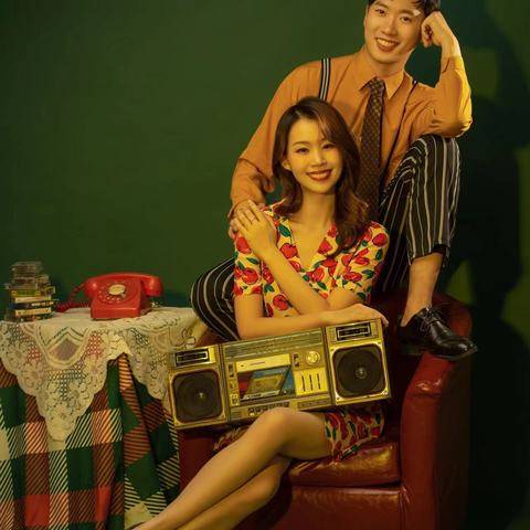 復古港風雙人合照套餐（Vintage HK Twosome ...样片