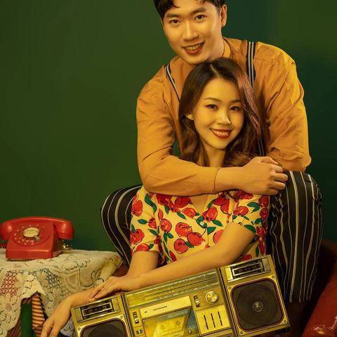復古港風雙人合照套餐（Vintage HK Twosome ...样片