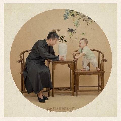 古风双人照（（默认两人，加一人加100））样片