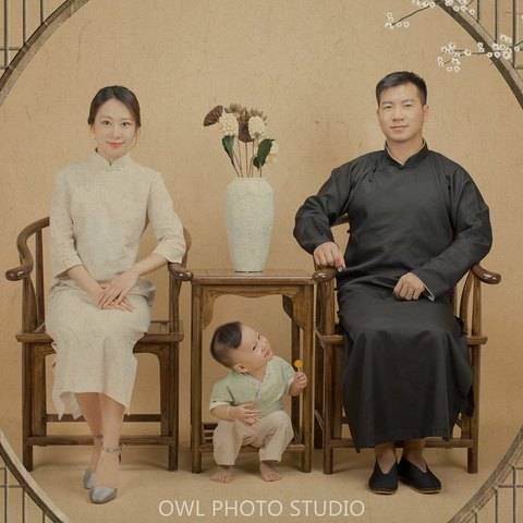 古风全家福（（默认三人，加一人加100））样片