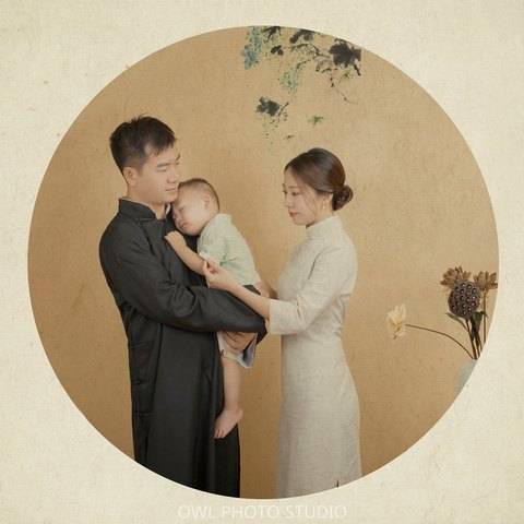 古风全家福（（默认三人，加一人加100））样片