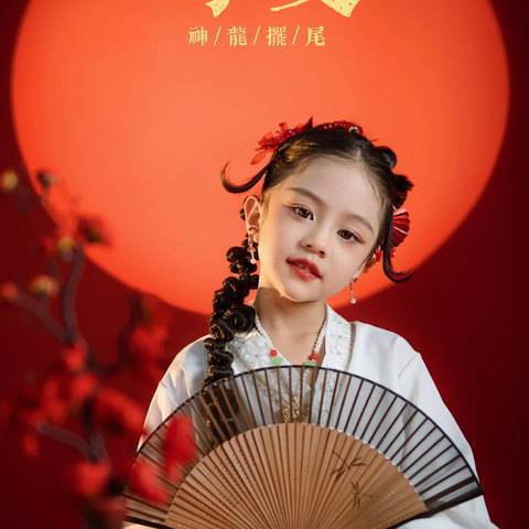 国风马面裙·儿童四宫格样片